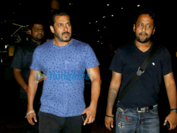 Salman Khan and family arrives back from Maldives post celebrating Ahil's first birthday