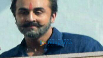 On The Sets Of The Movie Sanjay Dutt’s Biopic