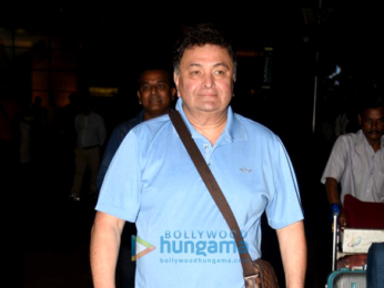 Shahid Kapoor, Mira Rajput, Rishi Kapoor, Neetu Singh snapped at the airpor