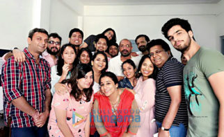 On The Sets Of The Movie Tumhari Sulu