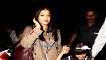 Aishwarya Rai Bachchan and his daughter Aaradhya Bachchan depart for ‘Cannes 2017’
