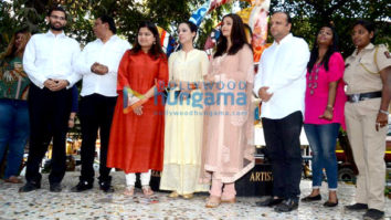 Aishwarya Rai Bachchan inaugurates artist and social activist Rouble Nagi’s sculpture titled The Paradise Garden