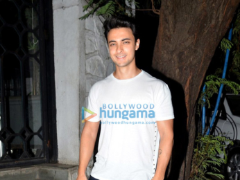 Ayush Sharma and Arpita Khan snapped in Bandra