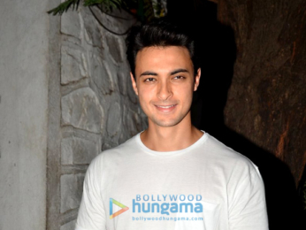 Ayush Sharma and Arpita Khan snapped in Bandra