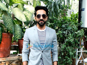 Ayushmann Khurrana and Parineeti Chopra snapped promoting their film Meri Pyaari Bindu