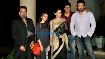 Wrap-up bash of the film Bhoomi with Sanjay Dutt and cast