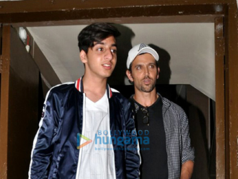 Hrithik Roshan, Sussanne Roshan and kids snapped post a movie screening at PVR