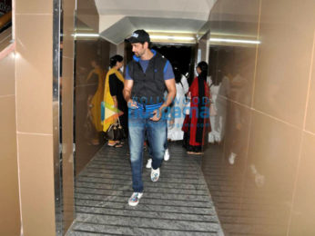 Hrithik Roshan and Sussane Khan with kids snapped at PVR Juhu⁠