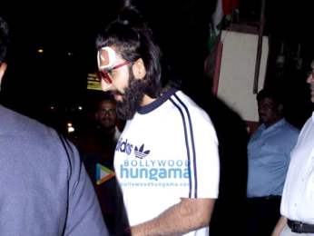 Injured Ranveer Singh snapped post getting treatment at Lilavati Hospital in Mumbai