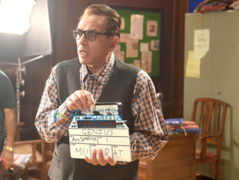 Javed Akhtar, Hema Malini and Dharmendra grace the mahurat of Anil Sharma's film 'Genius'