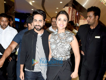 Promotions of the film 'Meri Pyaari Bindu' in Delhi
