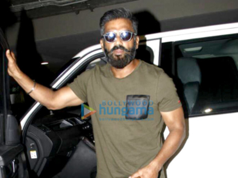 Salman Khan, Karan Johar, Sonam Kapoor, Sunil Shetty and Anil Kapoor snapped at the airport