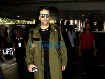 Salman Khan, Karan Johar, Sonam Kapoor, Sunil Shetty and Anil Kapoor snapped at the airport