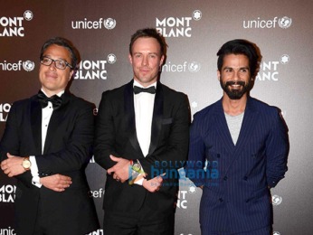 Shahid Kapoor and others at 'Mont Blanc' bash