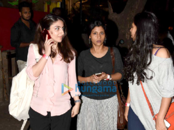Soha Ali Khan and Konkona Sen Sharma snapped in Bandra