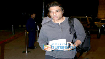 Uday Chopra and Nargis Fakhri snapped at the airport
