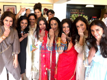 Aditi Rao Hydari snapped post Eid celebrations at Shabana Azmi's house