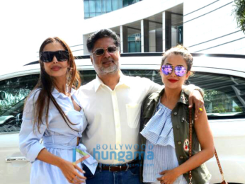 Arbaaz Khan, Malaika Arora, Amrita Arora, Shakeel Ladak and family snapped post their lunch In Bandra