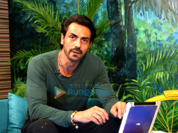 Arjun Rampal launches the Daddy song at the Facebook Office