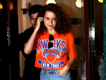 Kangna Ranaut snapped post her salon session at B'Blunt