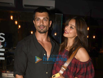Karan Singh Grover and Bipasha Basu snapped post their dinner at I Think Café