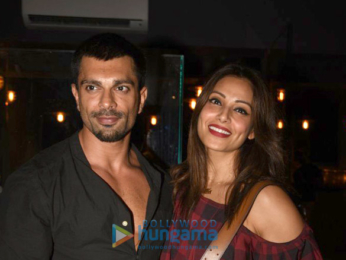 Karan Singh Grover and Bipasha Basu snapped post their dinner at I Think Café