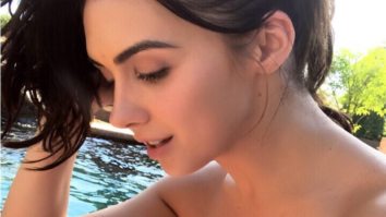 HOT! Lauren Gottlieb poses in a strapless bikini to beat the heat