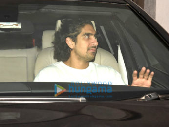 Ranbir Kapoor, Aditya Roy Kapur and Varun Dhawan snapped post dinner at Karan Johar's house