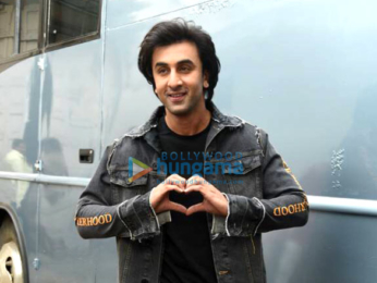Ranbir Kapoor and Katrina Kaif snapped promoting their film Jagga Jasoos