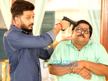 Riteish Deshmukh snapped promoting 'Bank Chor' on the sets of Chidiya Ghar