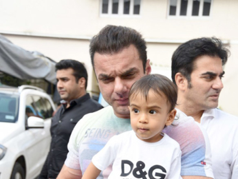 Salman Khan and Sohail Khan launch Being Human e-cycle in Mumbai