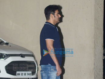 Salman Khan and family celebrate the Being Human cycle launch at Arpita's house