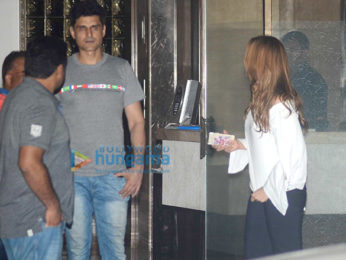 Salman Khan and family celebrate the Being Human cycle launch at Arpita's house