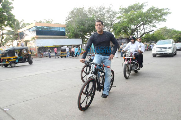 Salman Khan snapped during his film Tubelight’s promotions