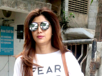 Shilpa Shetty snapped post salon session in Juhu