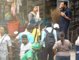 On The Sets Of The Movie Tumhari Sulu