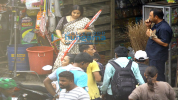 On The Sets Of The Movie Tumhari Sulu