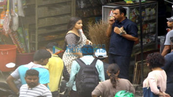 On The Sets Of The Movie Tumhari Sulu