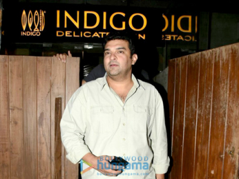 Aditya Roy Kapur and Sidharth Roy Kapoor snapped at Indigo