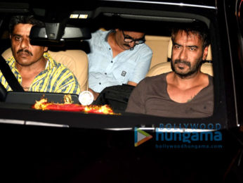 Ajay Devgn, Parineeti Chopra, Tusshar Kapoor, Arshad Warsi and others snapped on the sets of 'Golmaal Again'