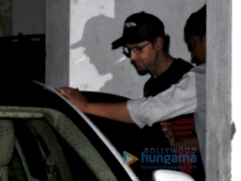 Hrihtik Roshan snapped post visit at his doc clinic