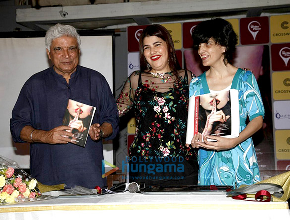 Javed Akhtar at launch of Kainaz Jussawala’s book Javed Akhtar at launch of Kainaz Jussawala’s book