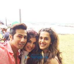 On The Sets Of The Movie Judwaa 2