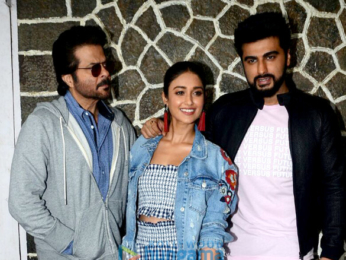 Mubarakan team promote their film at Wilson College, Mumbai