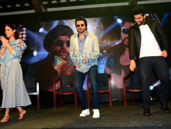Mubarakan team promote their film at Wilson College, Mumbai