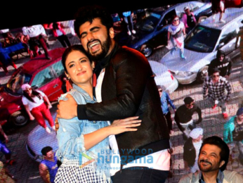 Mubarakan team promote their film at Wilson College, Mumbai