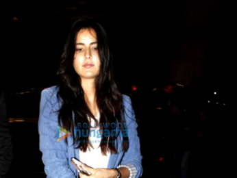 Ranbir Kapoor and Katrina Kaif depart for their film 'Jagga Jasoos' promotions in Abu Dhabi