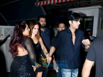 Sussanne Roshan & Zayed Khan snapped at the Bandra project