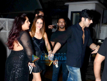 Sussanne Roshan & Zayed Khan snapped at the Bandra project