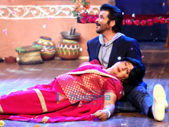 Team of 'Mubarakan' promotes their film on The Drama Company